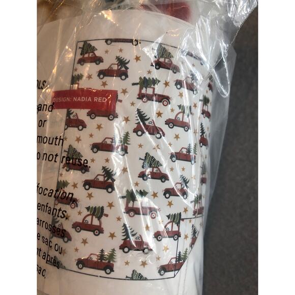 Holiday Home 50" x 60" Fleece Throw NEW - Picture 2 of 4